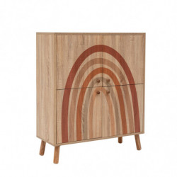Mueble auxiliar Multilüx iris multicolor Practica Hogar