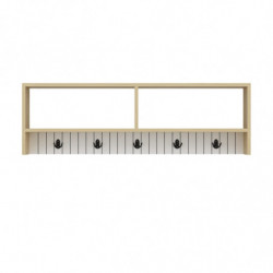 Gancho de pared Sarandon Blanco Zafiro Practica Hogar