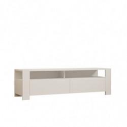 Mueble TV con estante Combe blanco Practica Hogar