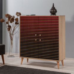 Mueble auxiliar Multilux-221 sonoma roble Practica Hogar