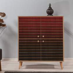 Mueble auxiliar Multilux-221 sonoma roble Practica Hogar