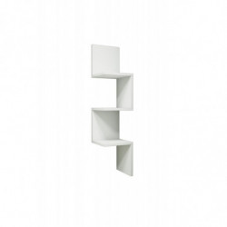 Estante de pared Zikzak blanco Practica Hogar
