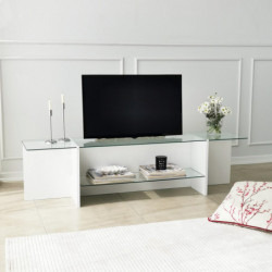 Mueble TV Escape blanco Practica Hogar