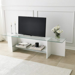 Mueble TV Escape blanco Practica Hogar