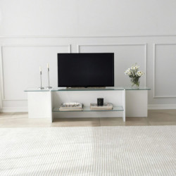 Mueble TV Escape blanco Practica Hogar