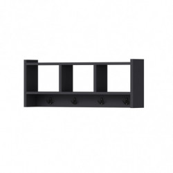 Gancho de pared Midnight Antracita Practica Hogar