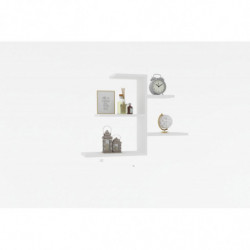 Estante de pared Gami blanco Practica Hogar
