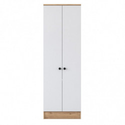 Armario P6-M13-2241 blanco nogal Practica Hogar