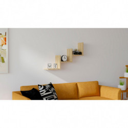 Estante de pared Mist pino atlántico Practica Hogar