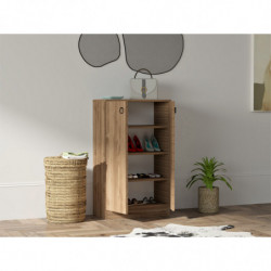 Mueble auxiliar Defn nogal Practica Hogar
