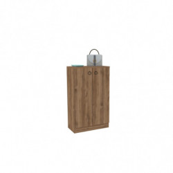 Mueble auxiliar Defn nogal Practica Hogar