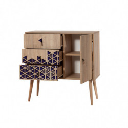 Cómoda VeryBox 123 sonoma roble Practica Hogar