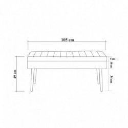 Set mesa comedor extensible y sillas (4 piezas) Vina 0900 3 piedra blanco Practica Hogar