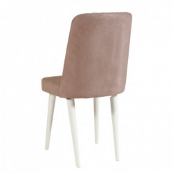 Set mesa comedor extensible y sillas (4 piezas) Vina 0900 piedra blanco Practica Hogar