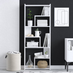 Librería Prins blanco Practica Hogar