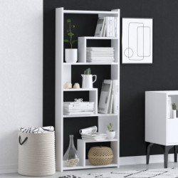 Librería Prins blanco Practica Hogar