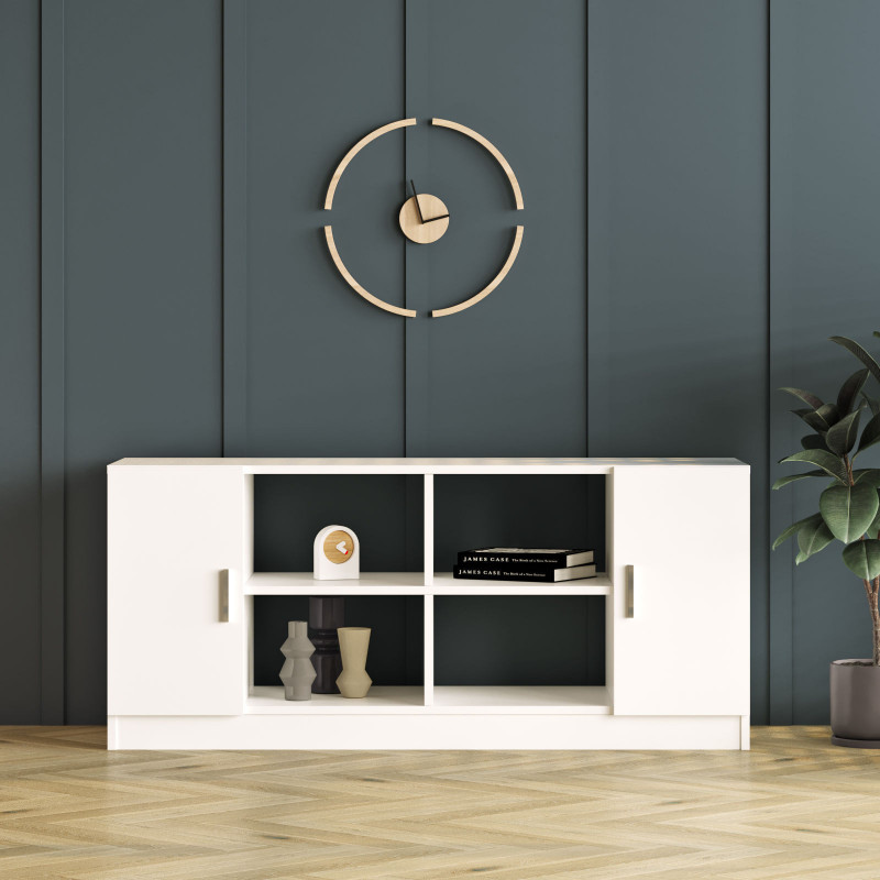 Mueble auxiliar Vario F blanco Practica Hogar Mueble auxiliar Vario F blanco Practica Hogar