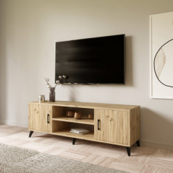 Mueble TV Deniz-L3016 roble Practica Hogar