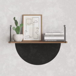 Estante de pared Armoni nogal Practica Hogar