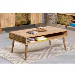 Mesa de centro Viva 2 729 pino atlántico Practica Hogar