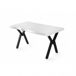 Mesa comedor Efor-1411 blanco Practica Hogar