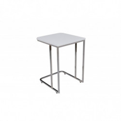 Set mesas de café (3 piezas) Ce Metal Zigon-9406 blanco Practica Hogar
