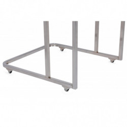 Set mesas de café (3 piezas) Ce Metal Zigon-9406 blanco Practica Hogar
