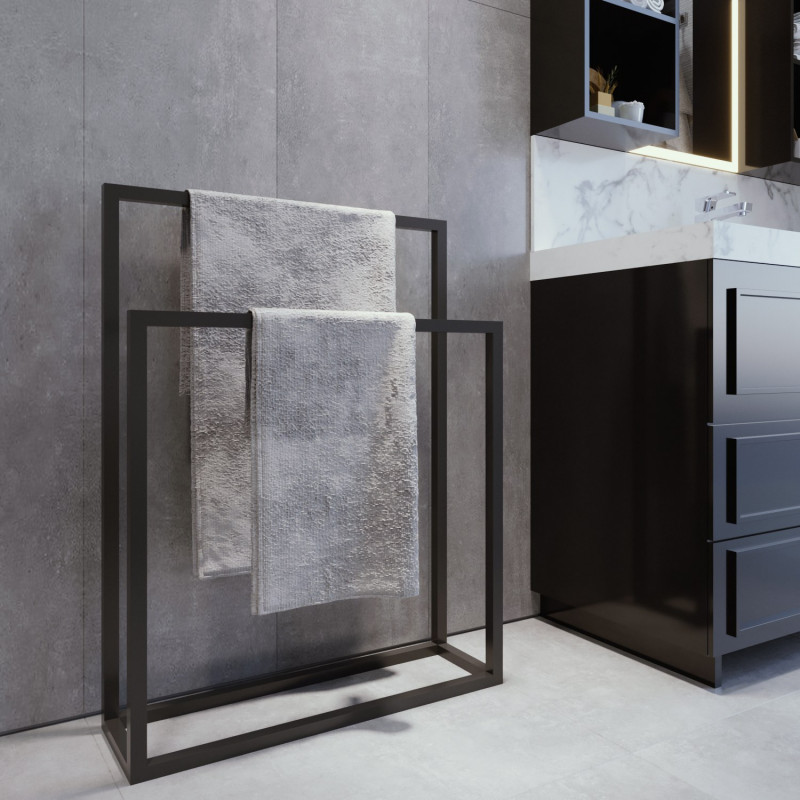 Mueble de baño Emden L2043 negro Practica Hogar Mueble de baño Emden L2043 negro Practica Hogar