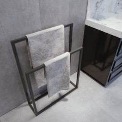 Mueble de baño Emden L2043 negro Practica Hogar