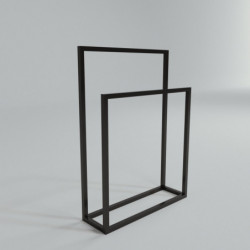 Mueble de baño Emden L2043 negro Practica Hogar