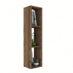 Estante de pared E3-224 nogal Practica Hogar