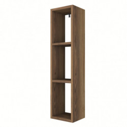 Estante de pared E3-224 nogal Practica Hogar