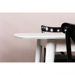 Mesa de comedor extensible Retro 1193 blanco Practica Hogar