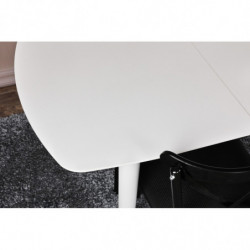 Mesa de comedor extensible Retro 1193 blanco Practica Hogar