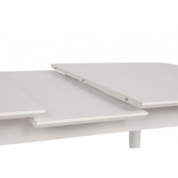 Mesa de comedor extensible Retro 1193 blanco Practica Hogar