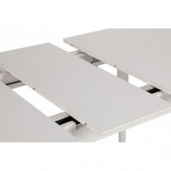 Mesa de comedor extensible Retro 1193 blanco Practica Hogar