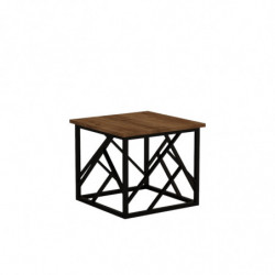 Mesa de centro Woda negro nogal Practica Hogar