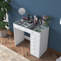 Tocador BJ107-2625 blanco Practica Hogar