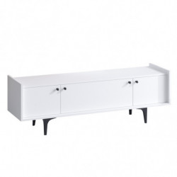 Mueble TV Atlas blanco Practica Hogar