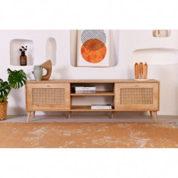 Mueble TV Hazeran 180 roble Practica Hogar