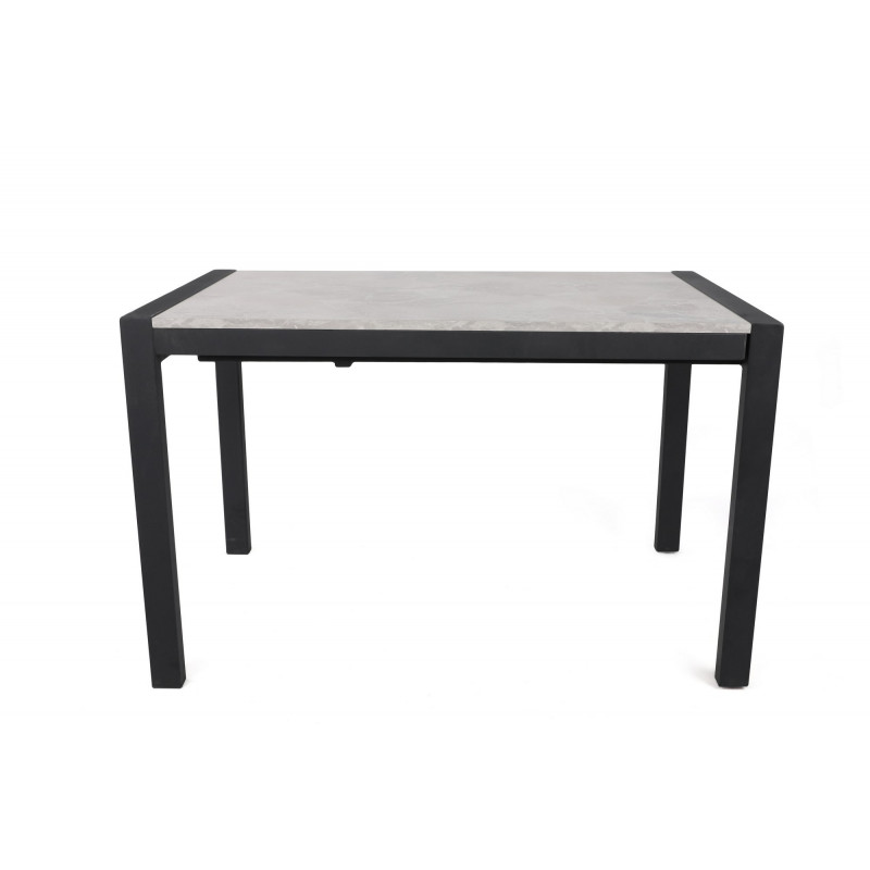 Mesa de comedor extensible Silva-1013 visón negro Practica Hogar Mesa de comedor extensible Silva-1013 visón negro Practica Hogar