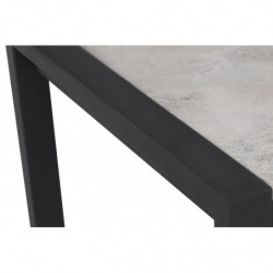 Mesa de comedor extensible Silva-1013 visón negro Practica Hogar