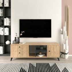 Mueble TV Onay-L3022 roble Practica Hogar