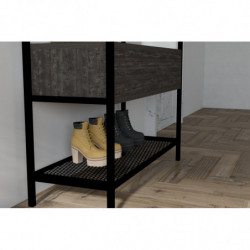 Zapatero Narden antracita Practica Hogar