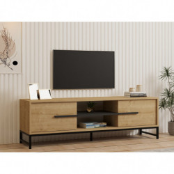 Mueble TV Mono roble zafiro Practica Hogar