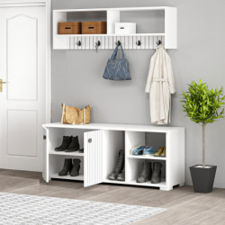 Recibidor Sarandon Blanco Practica Hogar