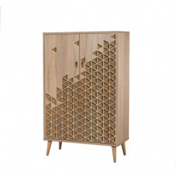 Mueble auxiliar MultiBox 120 sonoma roble Practica Hogar