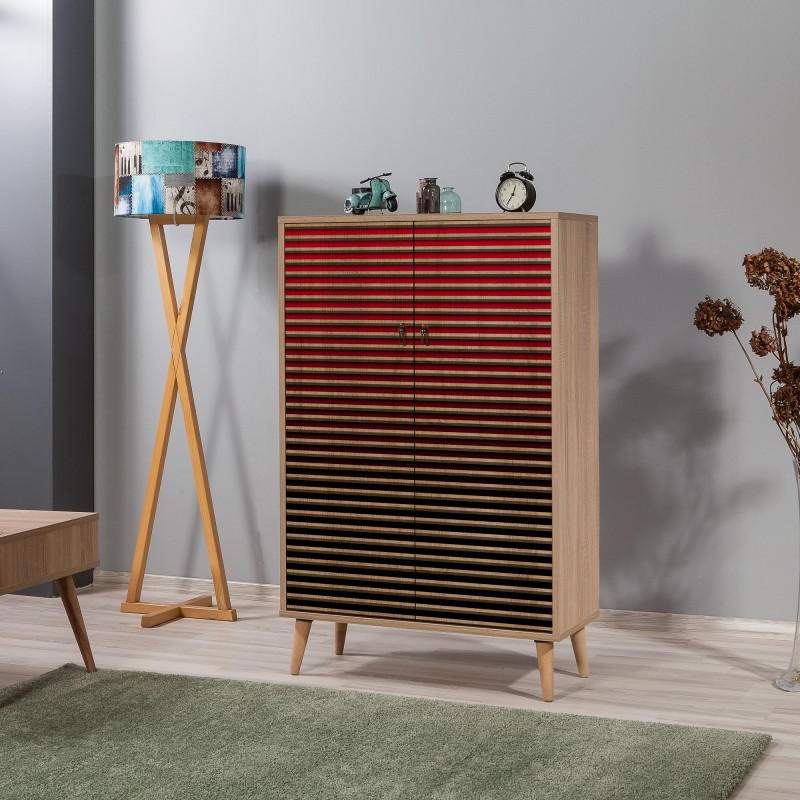 Mueble auxiliar MultiBox 221 sonoma roble Practica Hogar Mueble auxiliar MultiBox 221 sonoma roble Practica Hogar