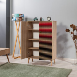 Mueble auxiliar MultiBox 221 sonoma roble Practica Hogar