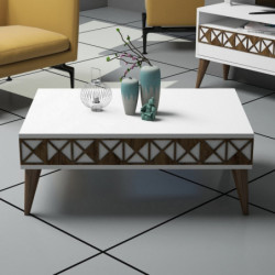Mesa de centro Line blanco Practica Hogar